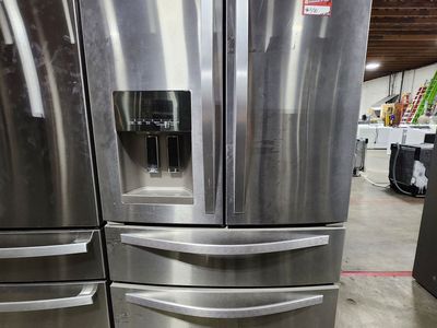 Whirlpool French Door Refrigerator - Stainless Steel, Bottom Freezer,