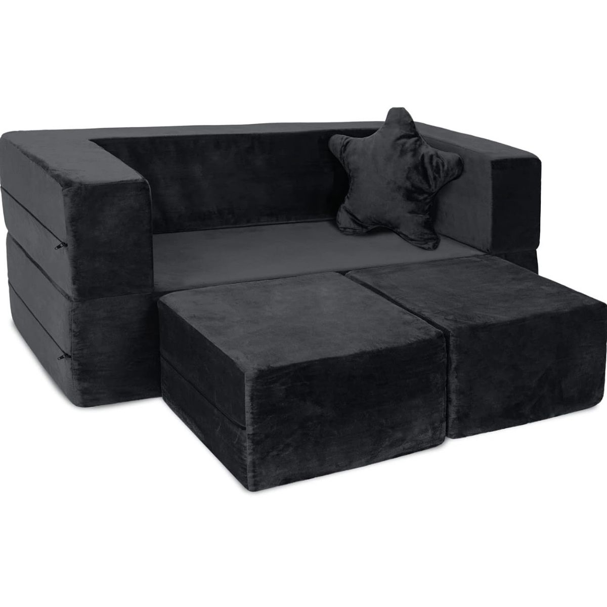 Black Modular Kids Sofa (Retail $150)