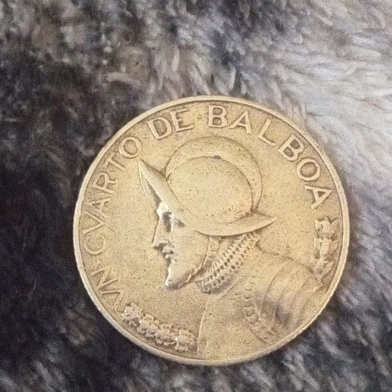 1930 90% silver Panamanian coin $15