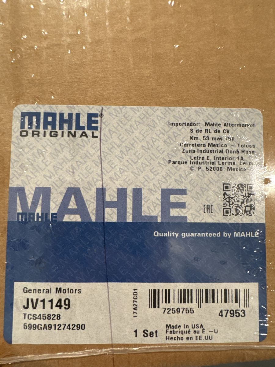 Mahle JV1149 Timing Cover Gasket Set General Motors
