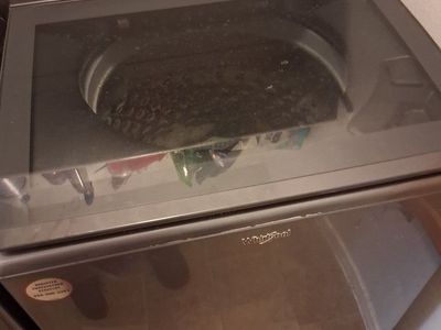 Whirlpool Washer and Dryer Set - Stainless Steel Finish, Used