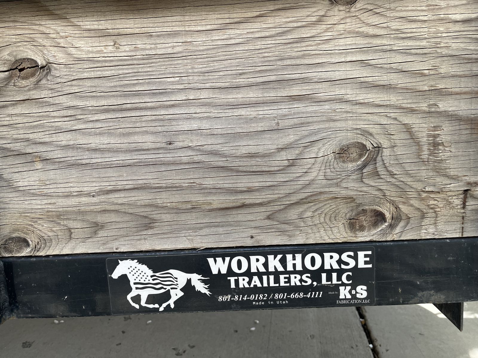 Workhorse 7X14 trailer