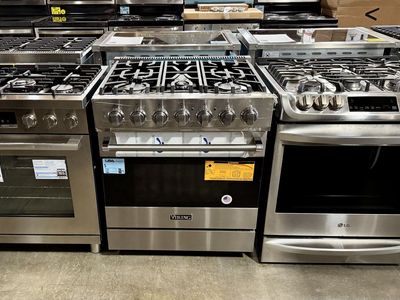 VIKING STAINLESS STEEL DUAL FUEL RANGE