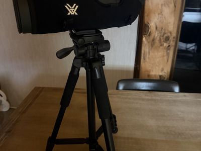 Vortex Razor HD 22-48x65 Angled Spotting Scope with Tripod, Cover, & Caps