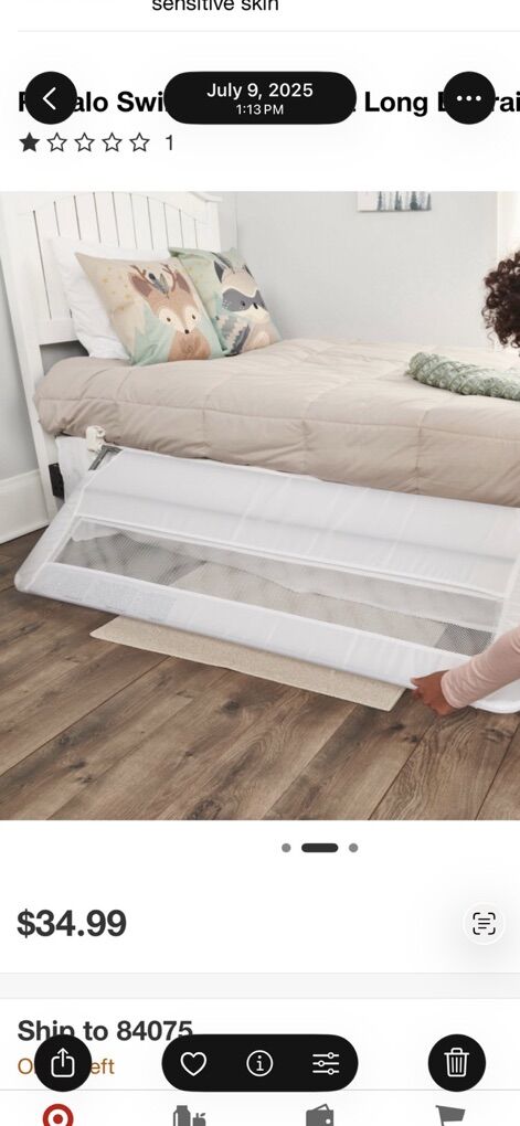 Bed Rails Extra long Total of 2
