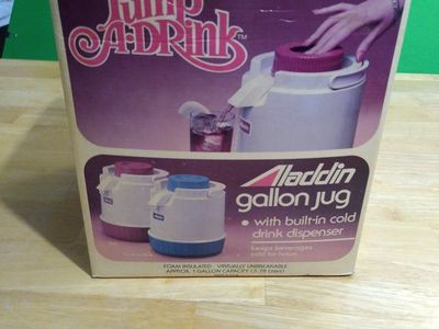 Vintage Aladdin's gallon jug