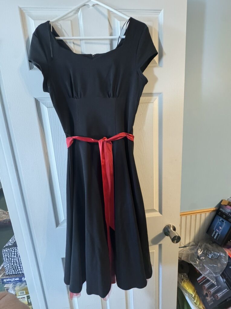 black And Red Prom Dress