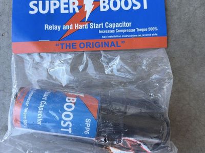 Supco SPP6 Super Boost Relay and Hard Start Capacitor