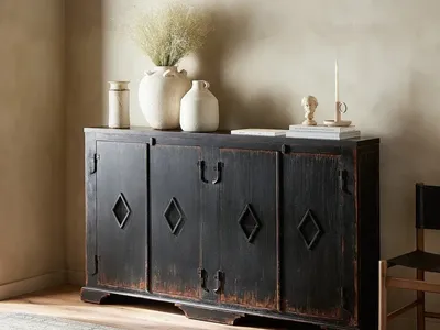 Large Sideboard – 74” Modern Cabinet