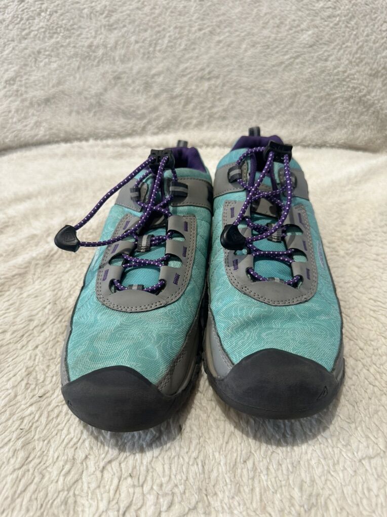 Keen Youth 5 Beach Blue/Purple Hiking Shoes