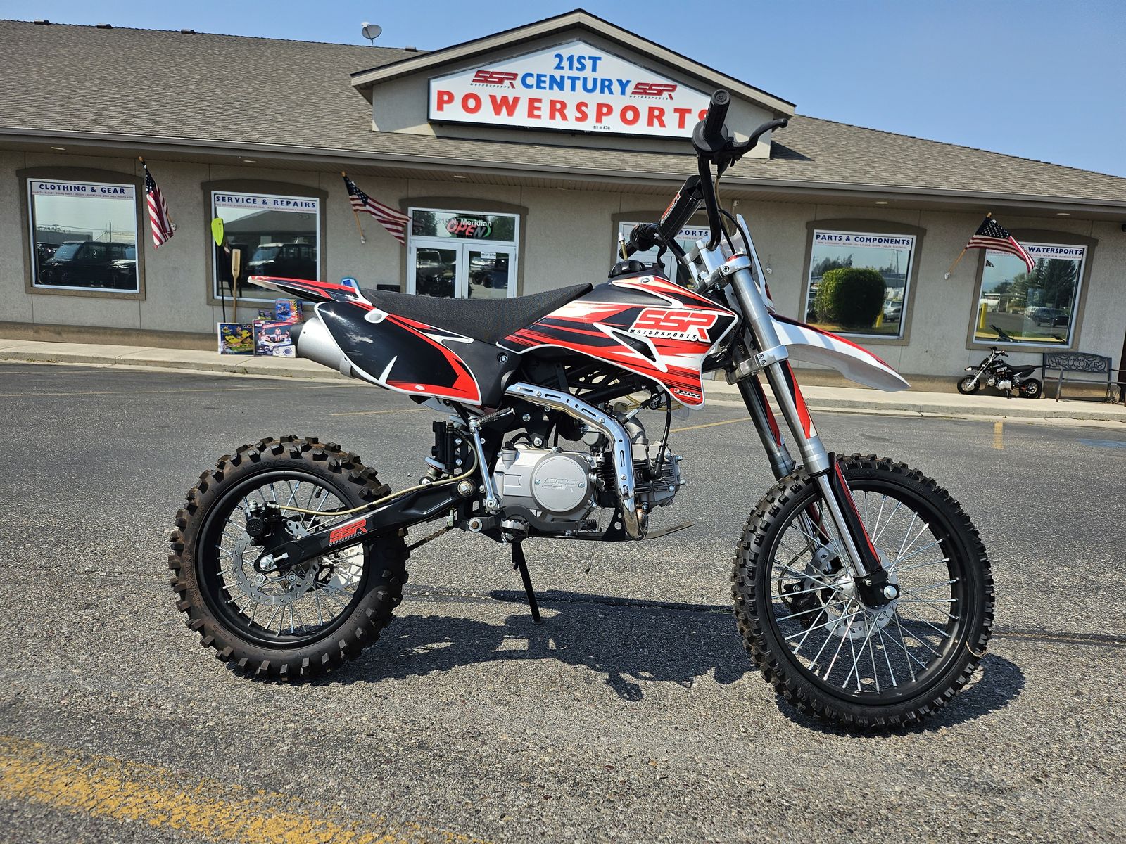 2022 SSR Motorsports SR125TR-BW Dirtbike