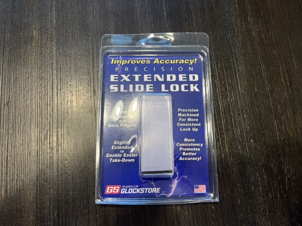 Glock 43 Extended Slide Lock