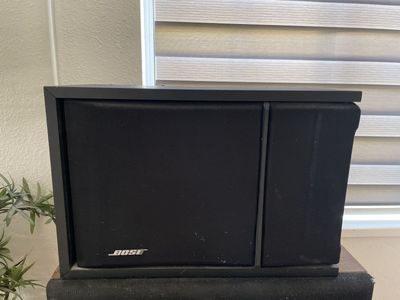 Bose Acoustimass Cube Speaker - Black, Single Unit