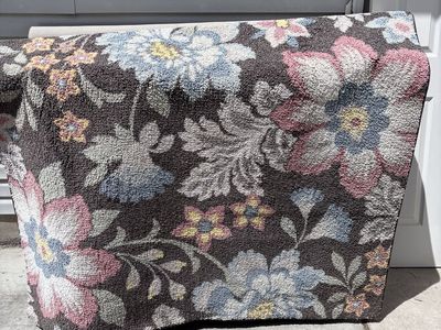 New Farmhouse Floral Rug 5x7