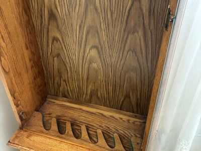 Wood Gun Cabinet