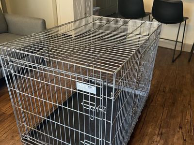 XL Dog Kennel/Crate + Cover