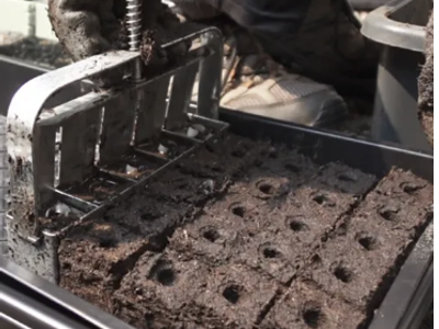 IT'S TIME TO PLANT. I HAVE SEEDS. AND I HAVE SOIL BLOCKS.