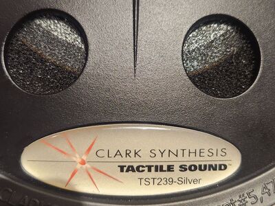 Speakers Bass shaker, tactile transducer, Clark synthesis
