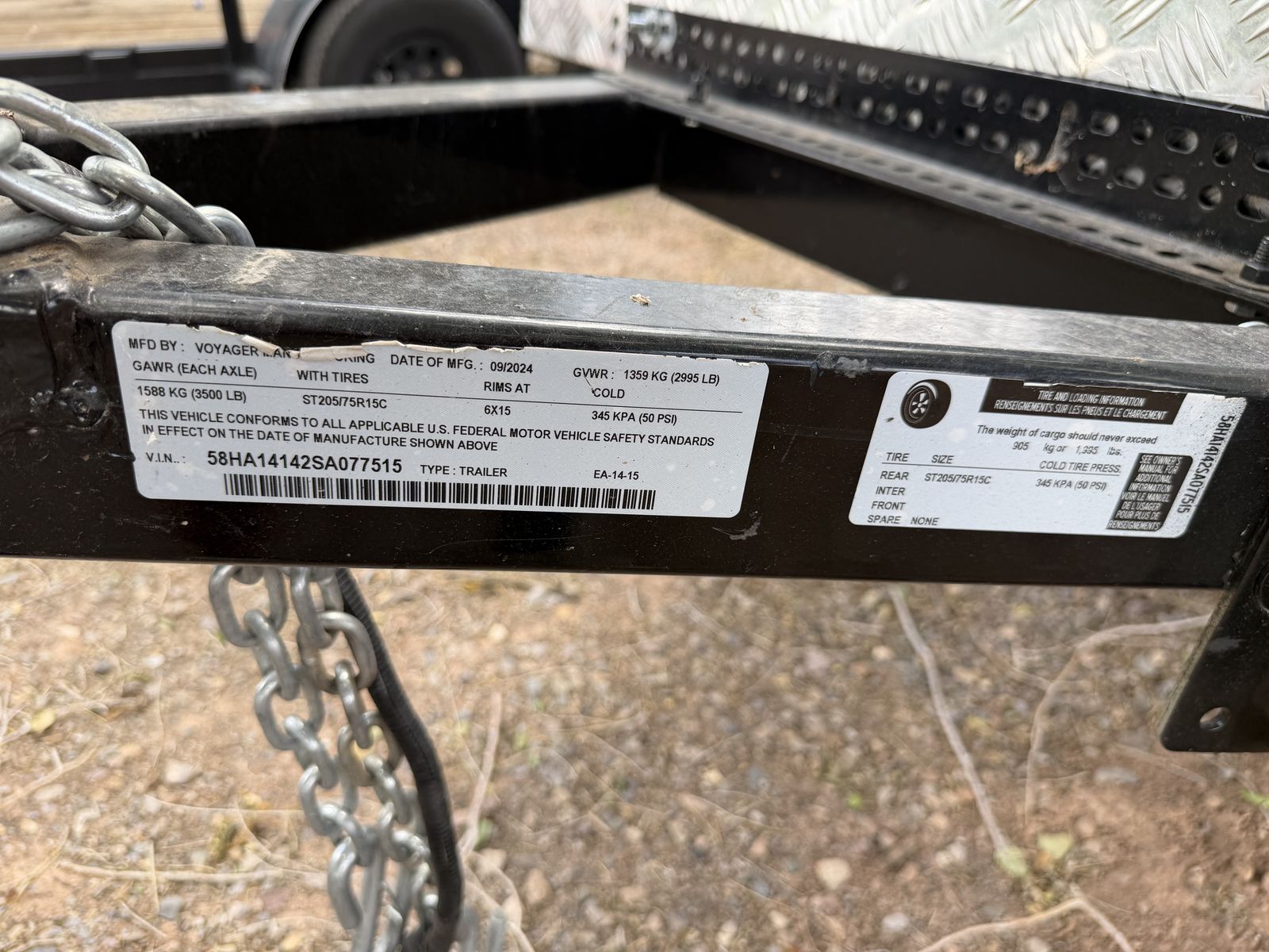 2025 echo 7x14 utility trailer