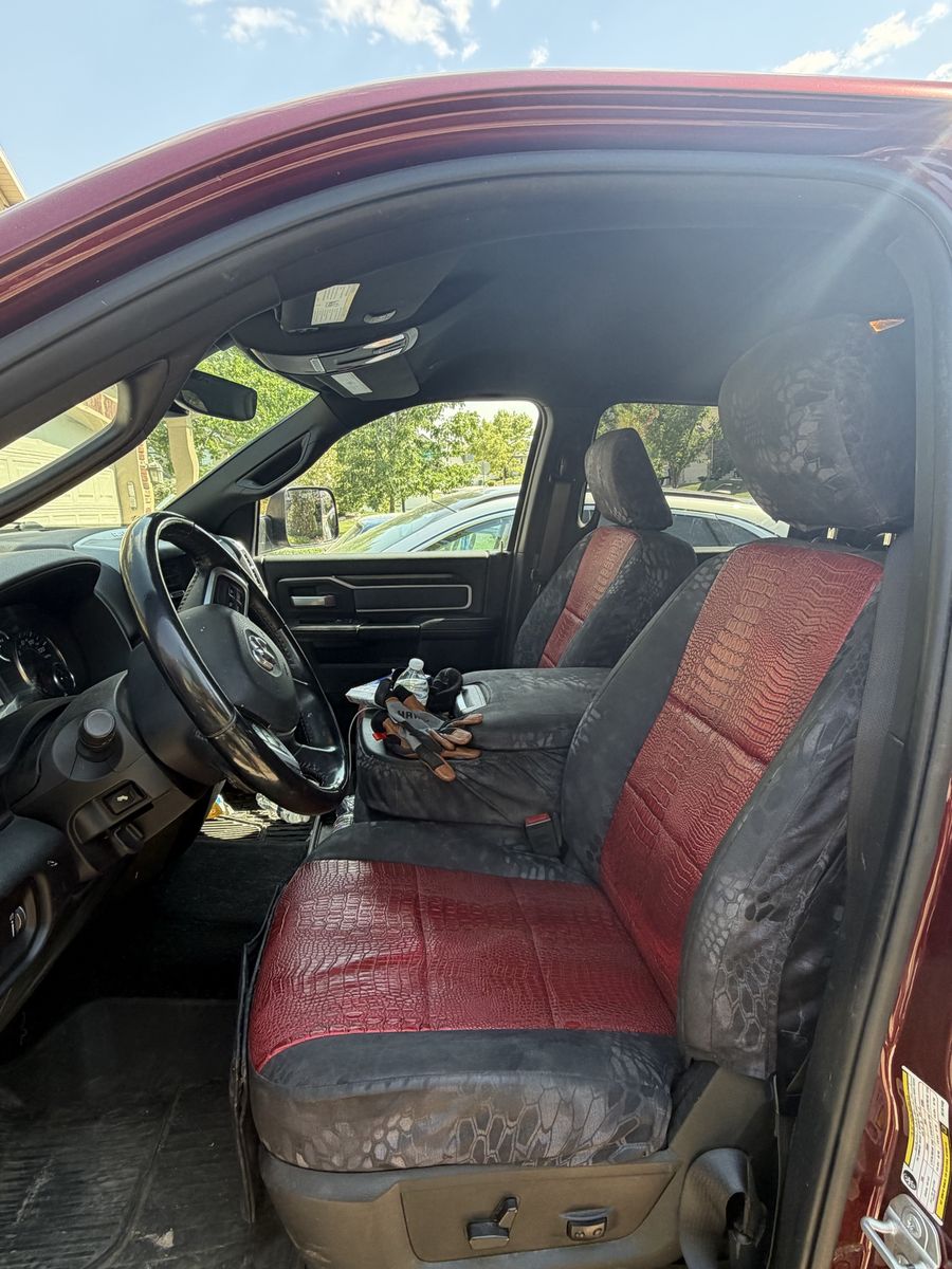 Rufftuff seat covers for 2022 Ram 2500 crew cab