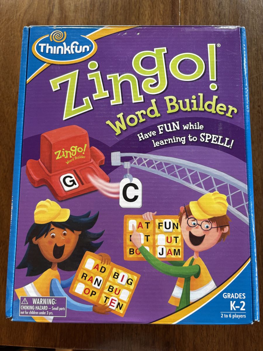 ThinkFun Zingo! Word Builder Educational Game