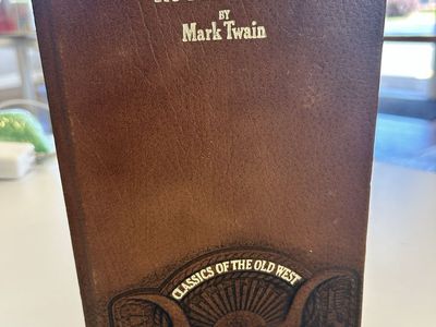 Leather Cover “Roughing It” Mark Twain