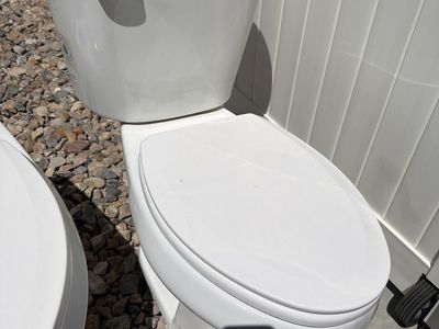 FREE. 3 White Toilets - 4 Years Old, Great Working Condition