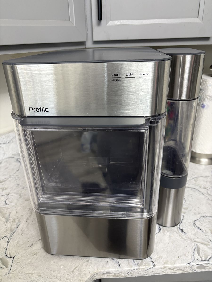 % GE Profile Opal Nugget Ice Maker with a Side Tank