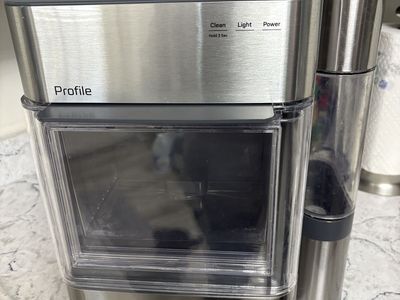 % GE Profile Opal Nugget Ice Maker with a Side Tank
