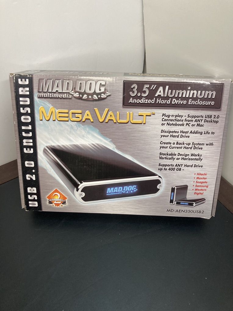 Anodized HARD DRIVE 3.5 Aluminum Mad Dog