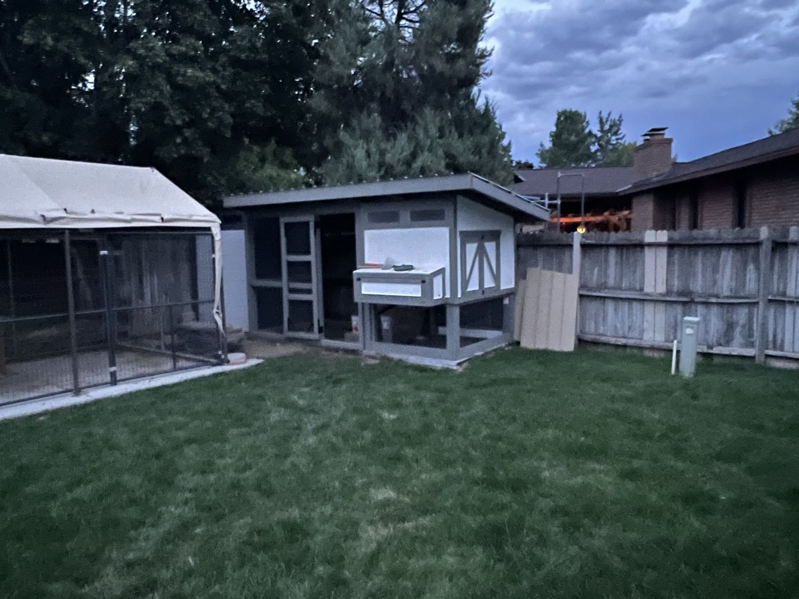 Chicken coop and run for sale