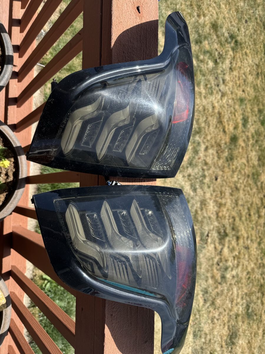 Fiat 500 Abarth tailights