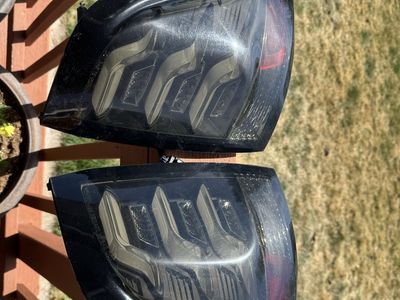 Fiat 500 Abarth tailights