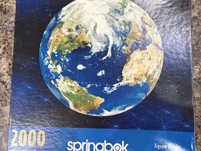 Classic Springbok Puzzle - Blue Planet - 2000 Pieces