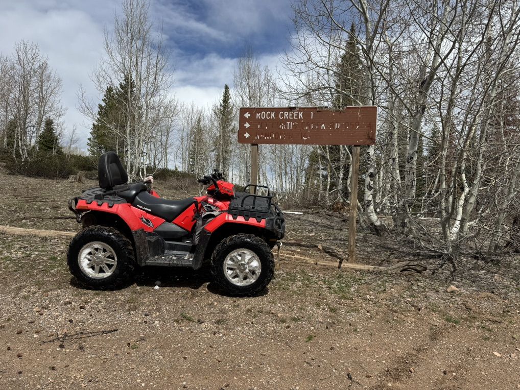 2010 Polaris Sportsman 550 & Triler