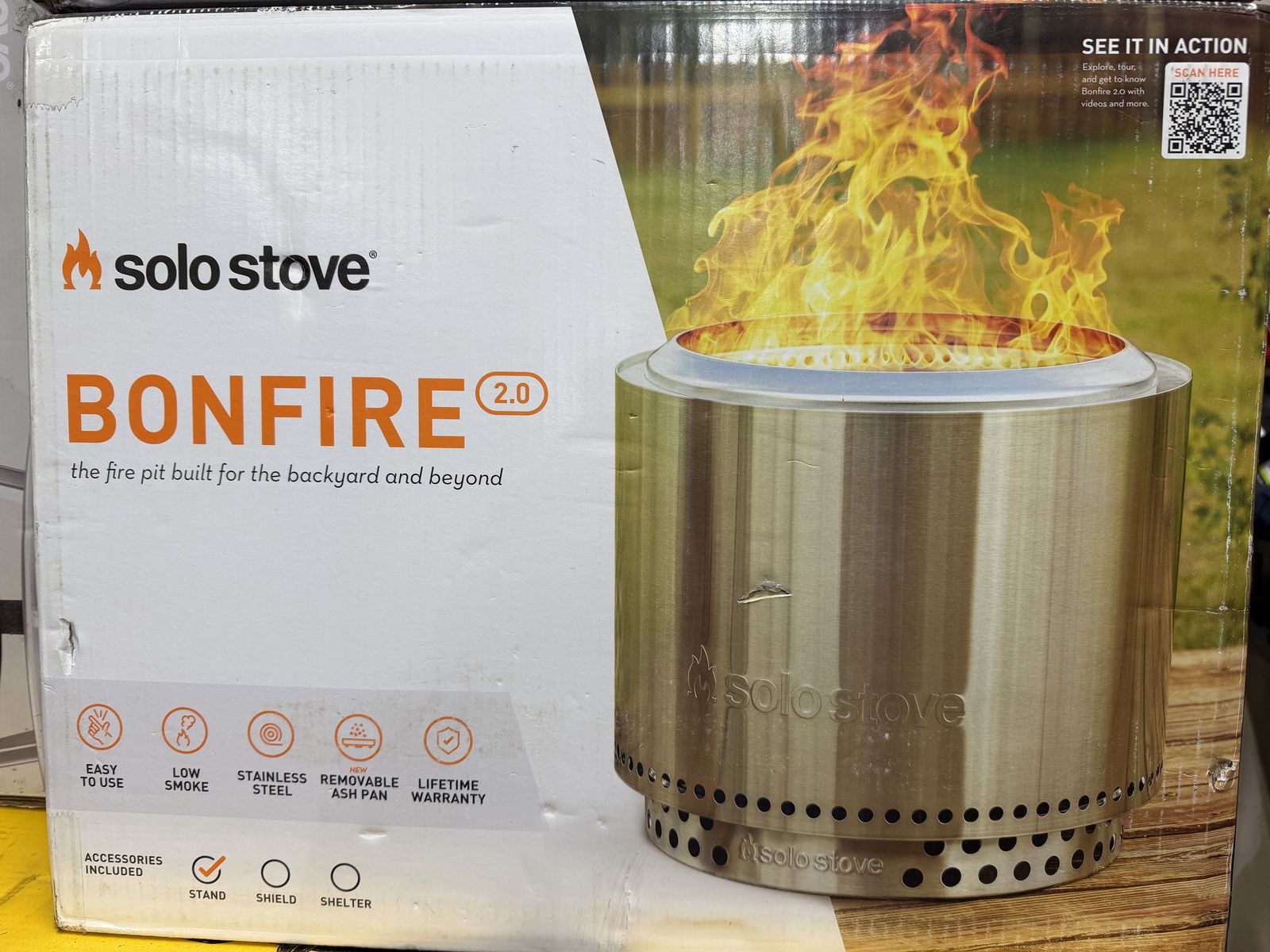 Solo Stove Bonfire 2.0 with stand