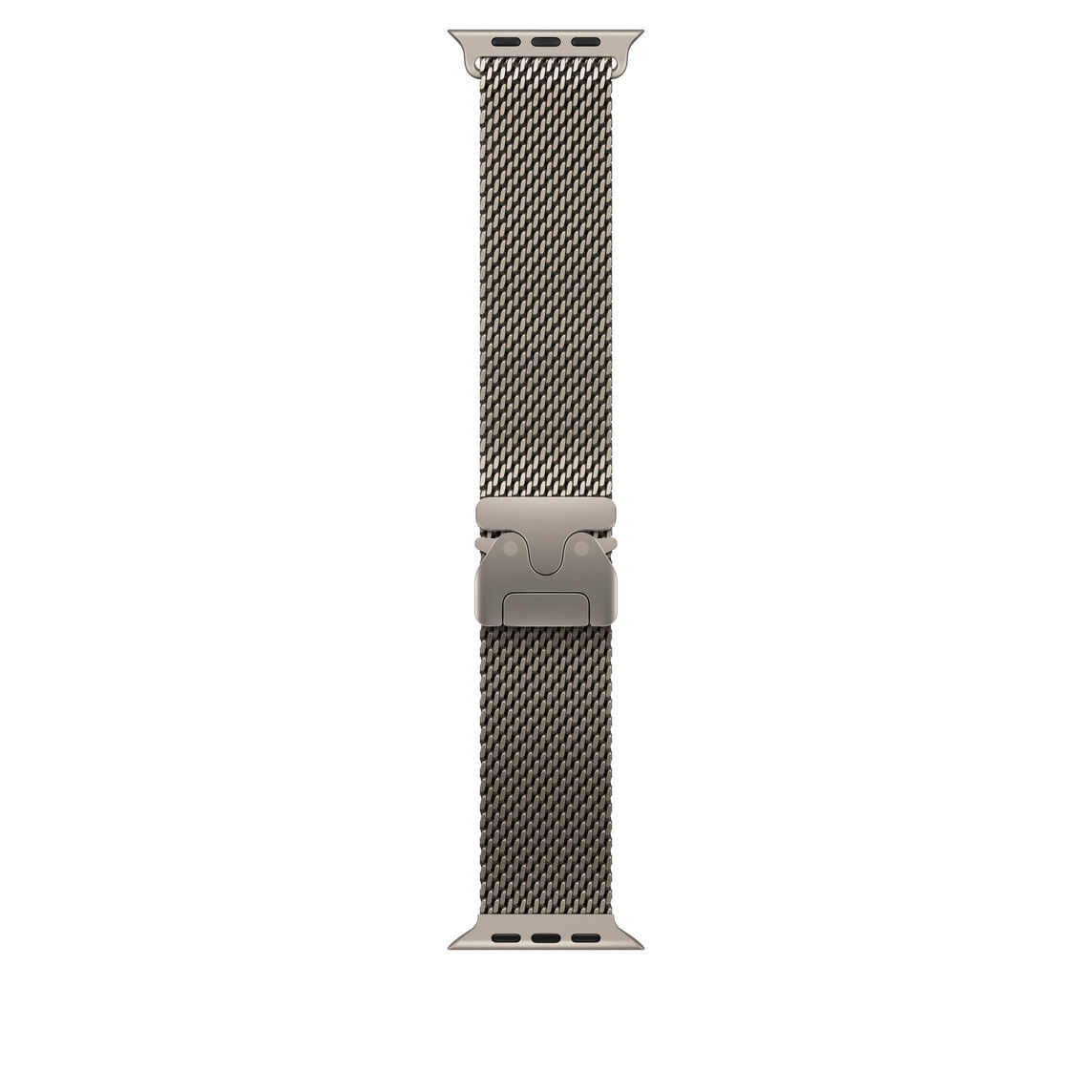 Apple 49mm Natural Titanium Milanese Loop - Medium