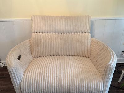 Minky loveseat