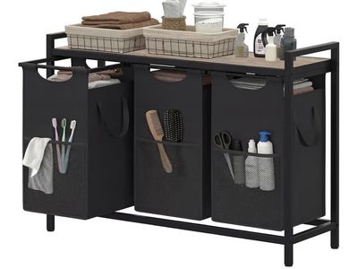 Laundry Hamper w/ 3 Bags