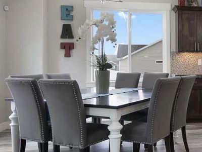 Modern Gray Dining Chairs (Set of 10)