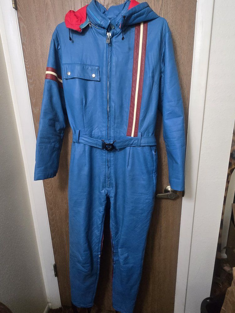 Vtg Trans World Trade Ski/Snowmobile Suit 1970's/80's XL