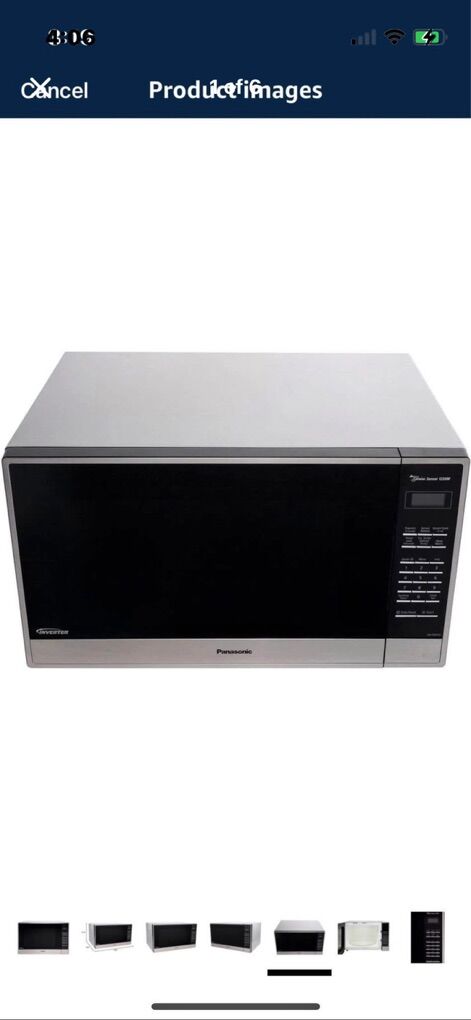 NEW Panasonic Microwave 2.2 cu. ft. 1250 Watt