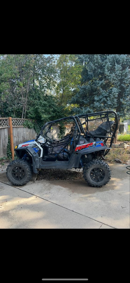 2012 Polaris RZR XP 900 - Street Legal, Upgraded Wheels, Custom Rear Cage
