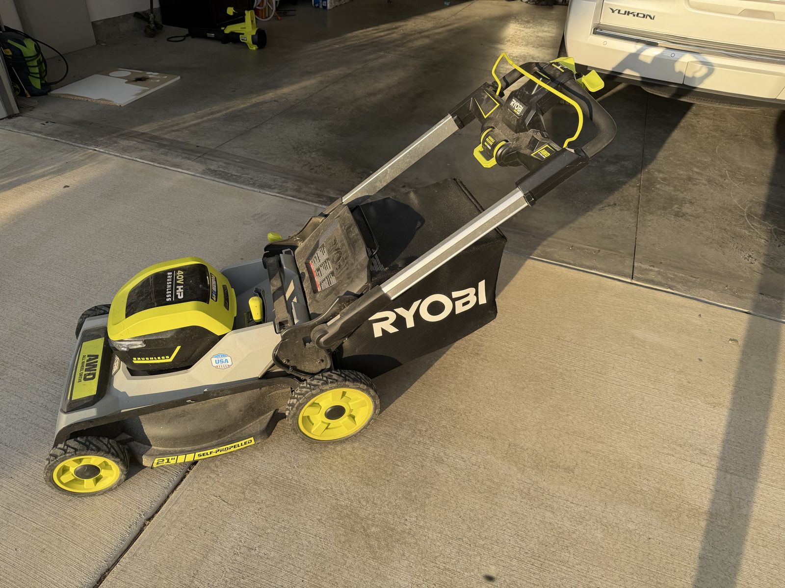 Ryobi 40V 21” All Wheel Drive Lawn Mower
