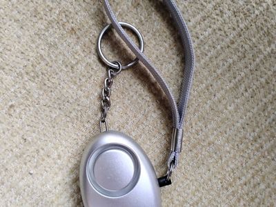 Keychain protection alarm
