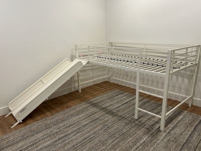 Bunk bed with slide