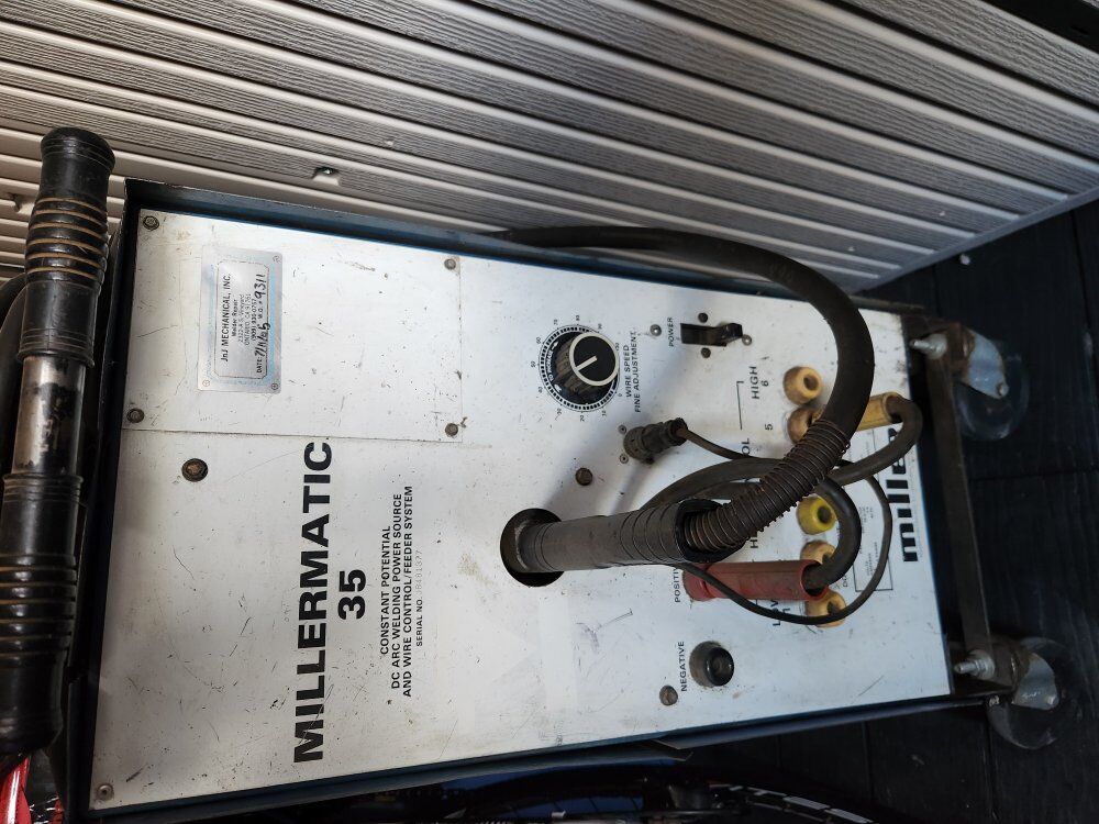 Millermatic 35 MIG Welder and Welding Accessories