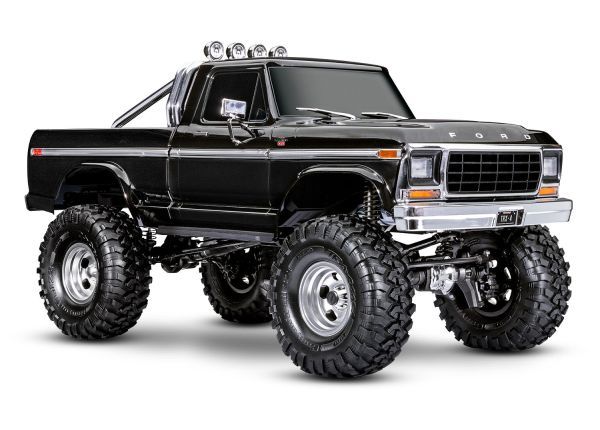 Traxxas TRX-4 1979 Ford Bronco Ranger XLT 4x4 Scale and Trail Crawler RC Truck Black NIB