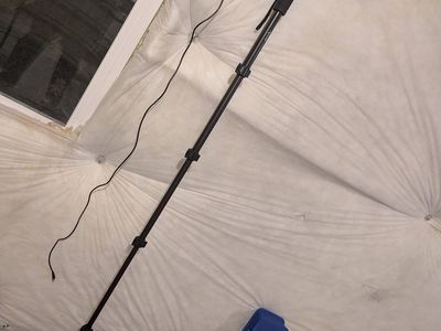 Vidpro XM-55 Professional Shotgun Condenser Boom or Camera Microphone w/ case and mini boom pole