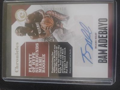 17-18 chronicles bam adebayo rc auto /99